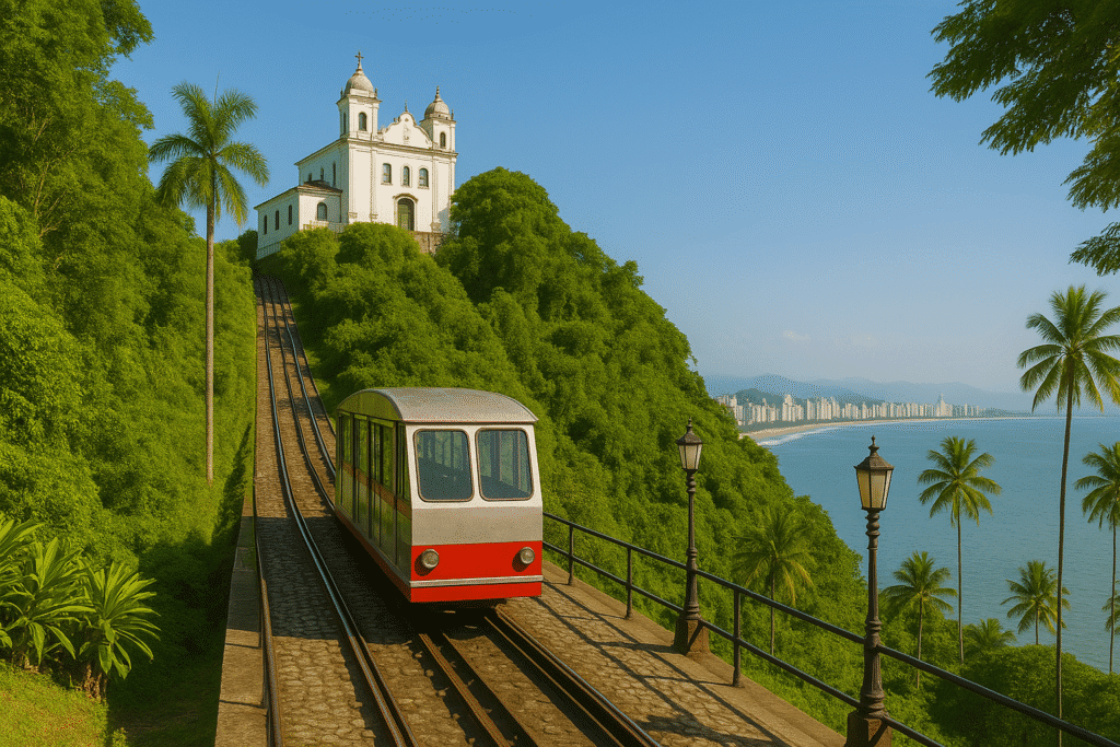 Bondinho de Santos: Suba o Monte Serrat Para Uma Vista Panorâmica Inesquecível