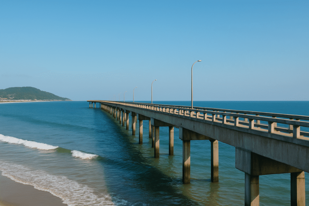 Conheça a Plataforma de Pesca de Mongaguá