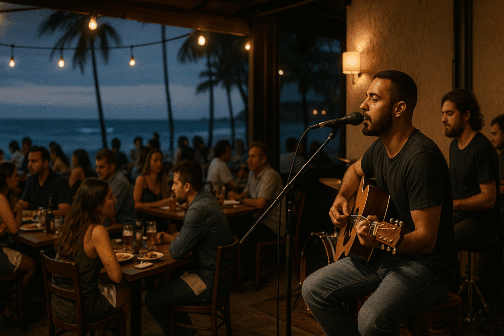 Restaurantes com Música ao Vivo em Praia Grande