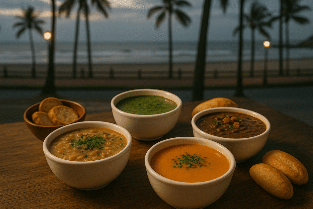 Caldos e Sopas em Itanhaém: Melhores Lugares no Inverno