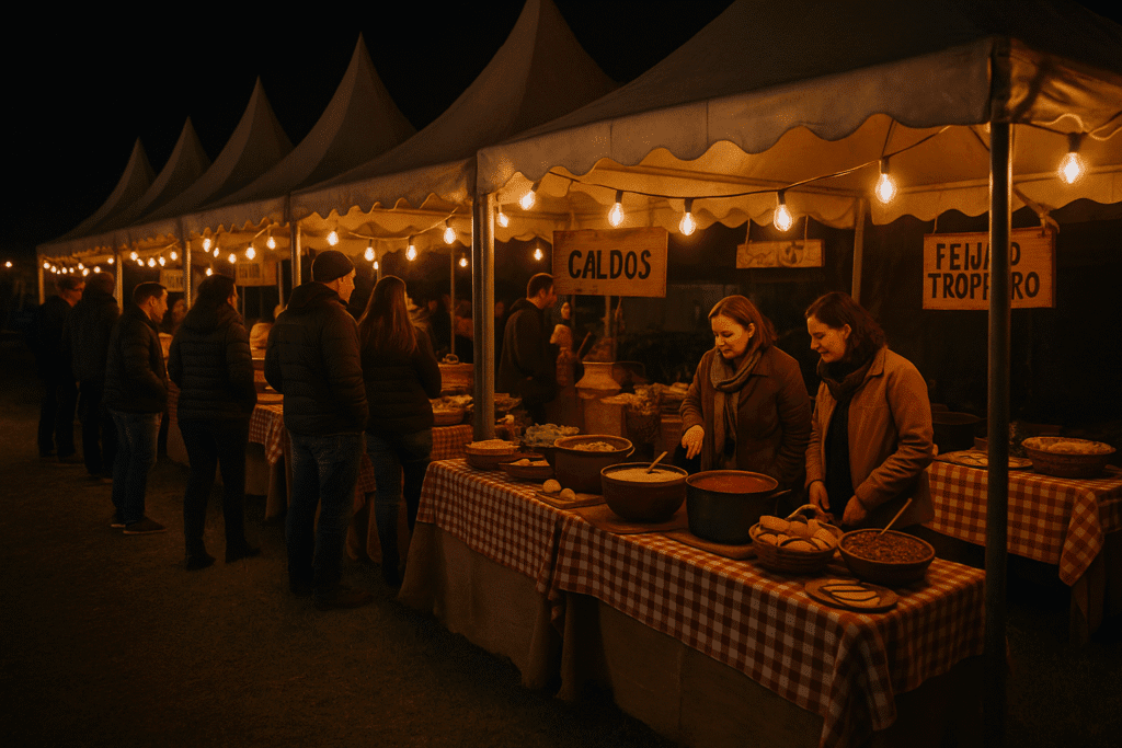 Festivais Gastronômicos Inverno na baixada santista Guia 2025