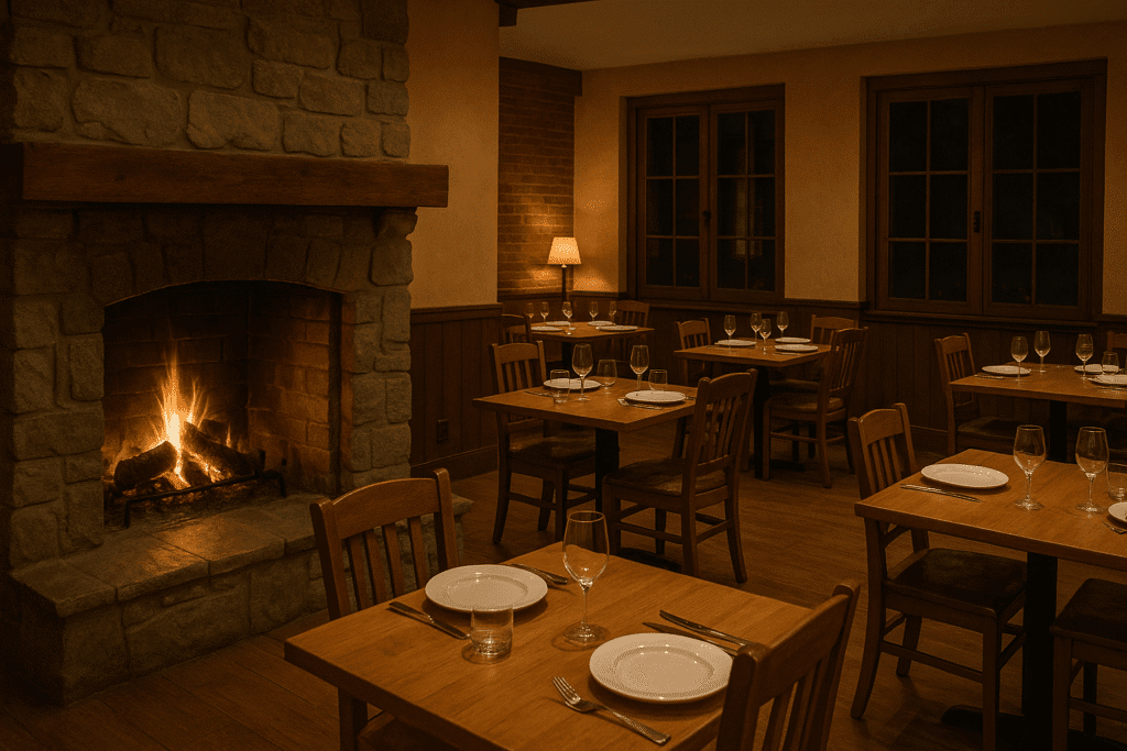 Restaurantes com lareira em Itanhaém