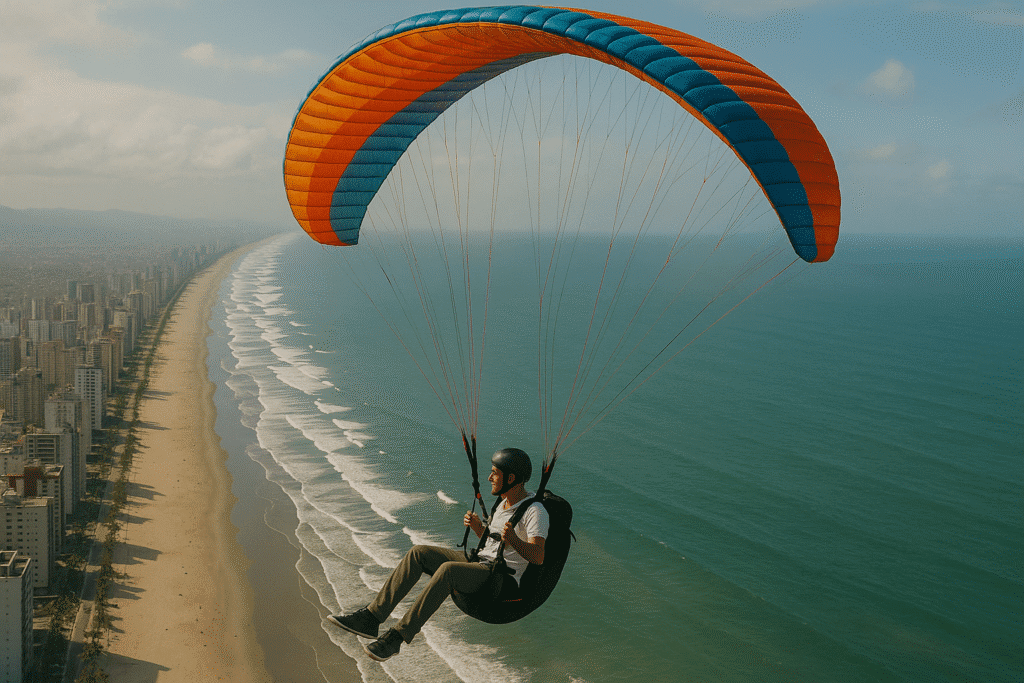 Parapente em PG: Emoção e Segurança no Voo