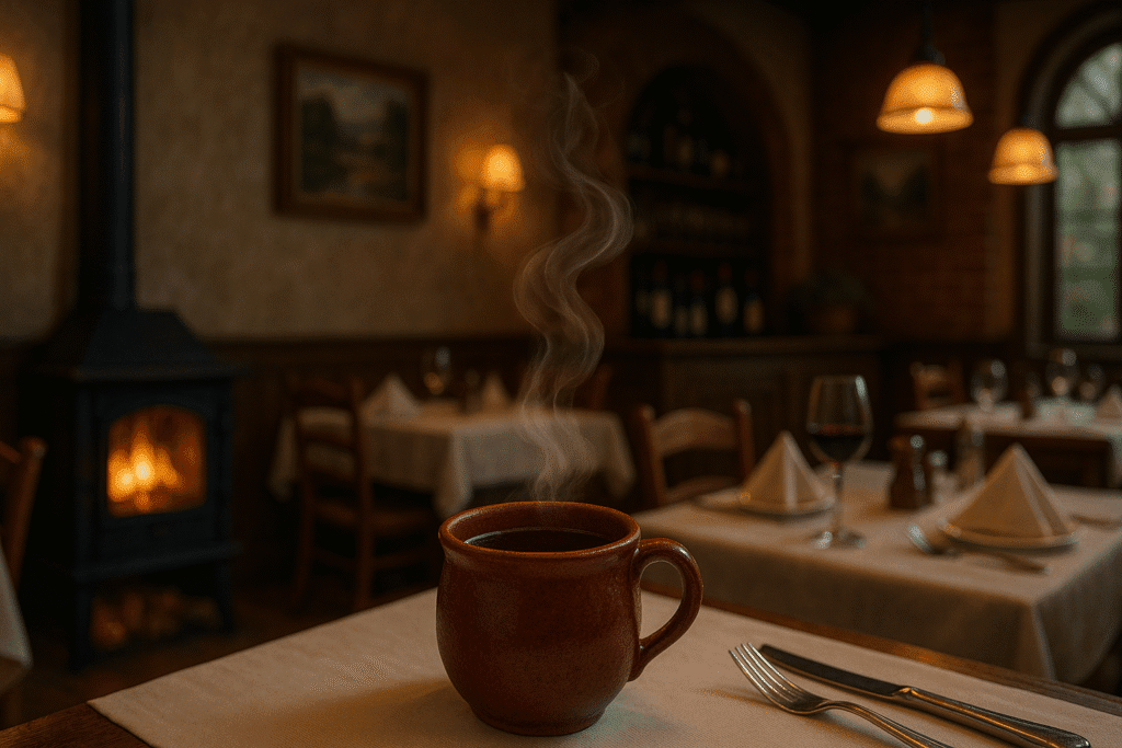 Restaurantes com vinho quente na Baixada Santista